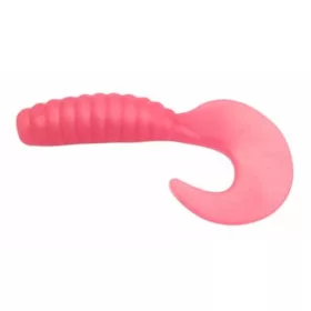   Trabucco Yummy Bait Curly Tail Bubble Gum 4cm Momeală Plastic 8db