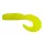 Trabucco Yummy Bait Curly Tail Galben 4cm Momeală Plastic 8db