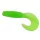 Trabucco Yummy Bait Curly Tail Verde Chartreuse 4cm Momeală Plastic 8db