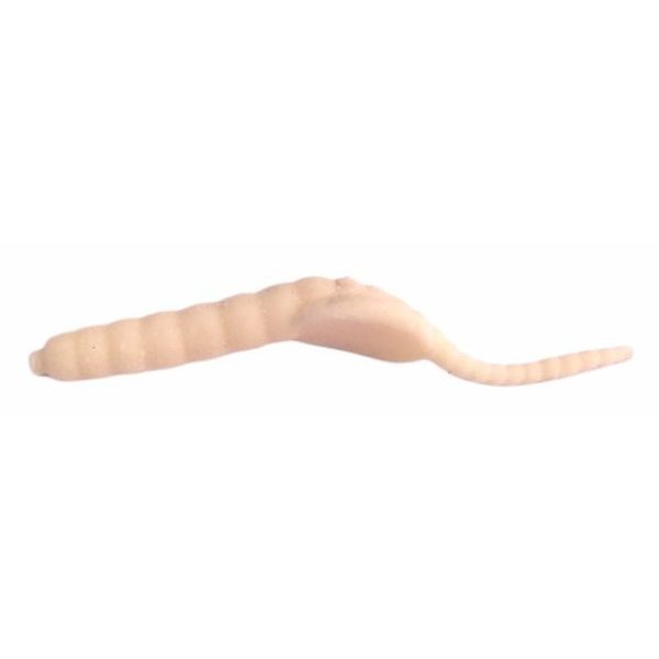 Trabucco Yummy Bait Tail Dancer Natural 5cm Naluci din plastic 8 bucăți
