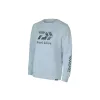 Daiwa D-VEC Crew Neck Trout Light Blue Pulóver L