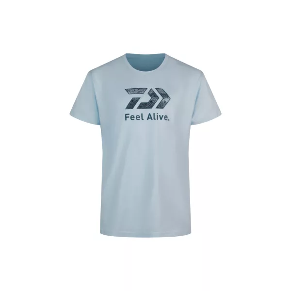 Daiwa D-VEC Trout Light Blue Póló M