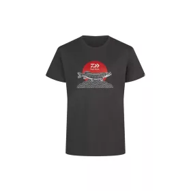 Daiwa Japan Pike Charcoal Póló XL