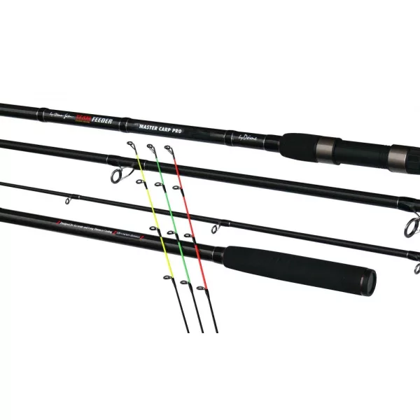 By Döme TEAM FEEDER Master Carp Pro 390LC 390cm 50-170gr Lansetă Feeder Universală - Mâner divizat EVA 90m+