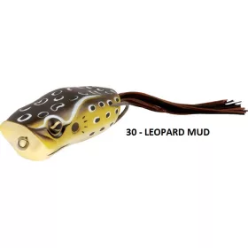   Rapture Popper Frog 6cm 15gr Leopard Noroi Broască de cauciuc
