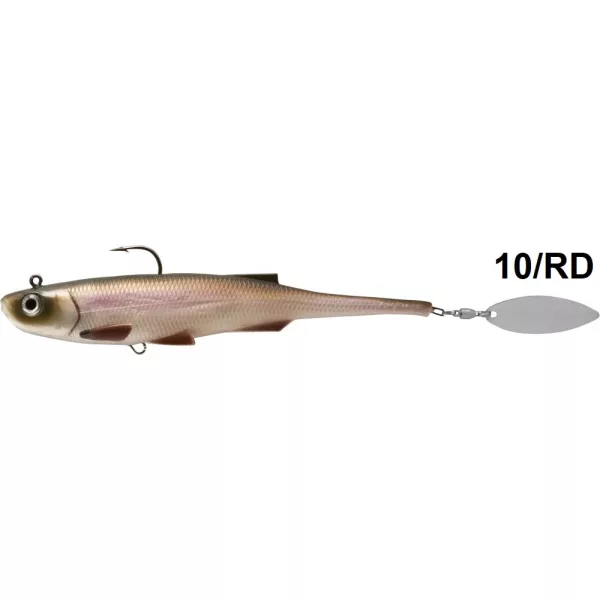 Rapture Mad Spintail Shad 10cm RD Pește de cauciuc