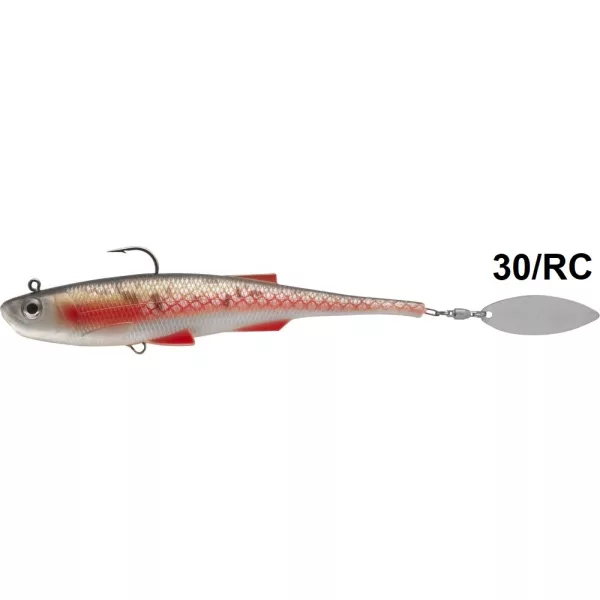 Rapture Mad Spintail Shad 10cm RC Pește de cauciuc