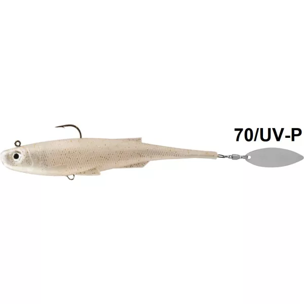 Rapture Mad Spintail Shad 10cm UV-P Nalucă de cauciuc