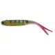 Rapture Power Minnow cu coadă bifurcată 7,5cm Perch Momeală din plastic 6 buc