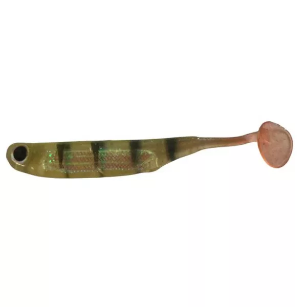 Rapture Power Minnow Hummer Tail 7,5cm Perch Momeală din plastic 6 buc