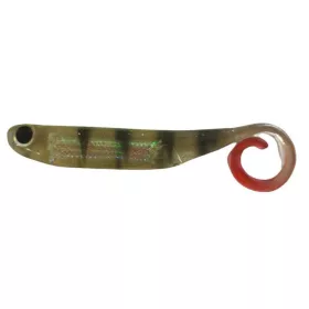   Rapture Power Minnow cu coadă ondulată 7,5cm Perch Momeală din plastic 6 buc
