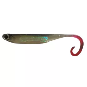   Rapture Power Minnow cu coadă ondulată 7,5cm Șad natural Momeală din plastic 6 buc