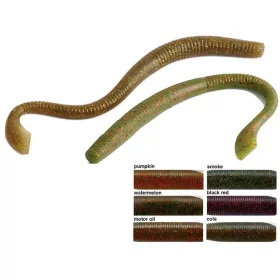   Rapture W. Nightcrawler P.T. 15cm Watermelon Momeală din cauciuc moale 10 buc.
