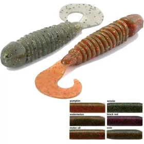   Rapture W. Ziggygub 8cm Watermelon Momeală din cauciuc moale 10 buc