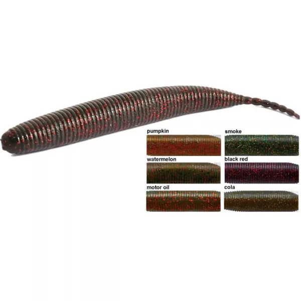 Rapture W. Mouse Tail Jerk 9,5cm Watermelon Momeală din cauciuc moale 10 buc.