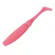 Rapture Power Shad Dual 10cm Fluo Roz Argintiu Momeală din cauciuc moale 8 buc