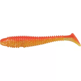   Rapture Ribbed Swing Shad 7cm Roșu-Galben Momeală din Plastic 12 buc