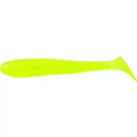   Rapture Ribbed Swing Shad 4cm Neon Yellow Momeală Plastic 14 buc