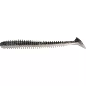   Rapture Rib Slim Shady 7.5cm Black Silver Momeală Plastic 12buc