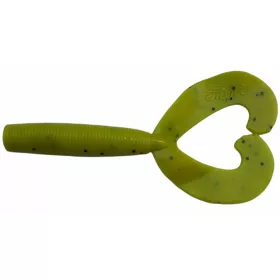 Rapture Twin Grub 9cm Chartreuse Naluci din plastic 10 buc.