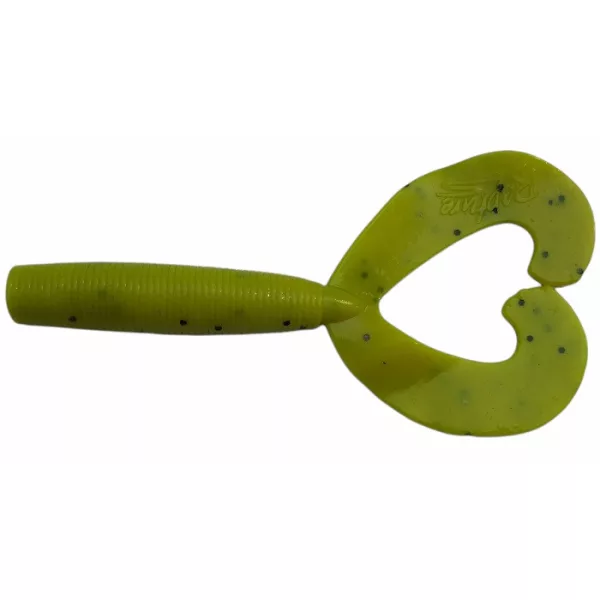 Rapture Twin Grub 9cm Chartreuse Naluci din plastic 10 buc.