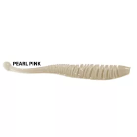 Rapture Evoke Worm 6cm Pearl Pink Naluci Plastic 12buc