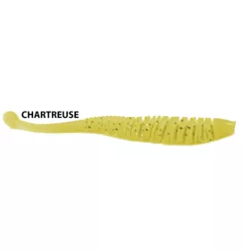 Rapture Evoke Worm 10cm Chartreuse Momeală de plastic 8 buc