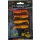 Rapture Slugger Shad Set 5,5cm Galben Flacără 4+2buc Set de Naluci