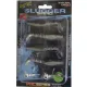 Rapture Slugger Shad Set 7,5cm Green Shiner 4+2buc Set Naluci Artificiale