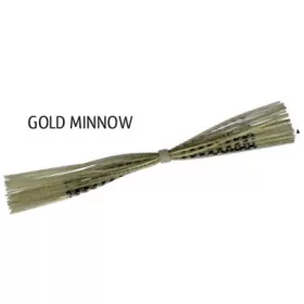   Rapture Spare Skirt Spinner & Jig Gold Minnow Fustă de cauciuc Naluci Plastic
