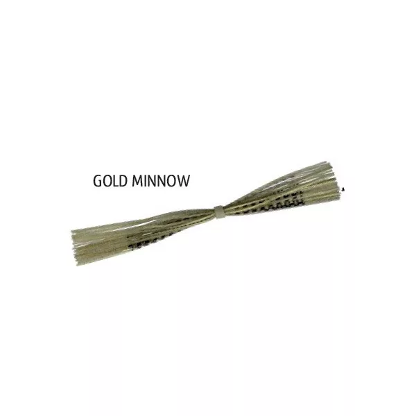 Rapture Spare Skirt Spinner & Jig Gold Minnow Fustă de cauciuc Naluci Plastic