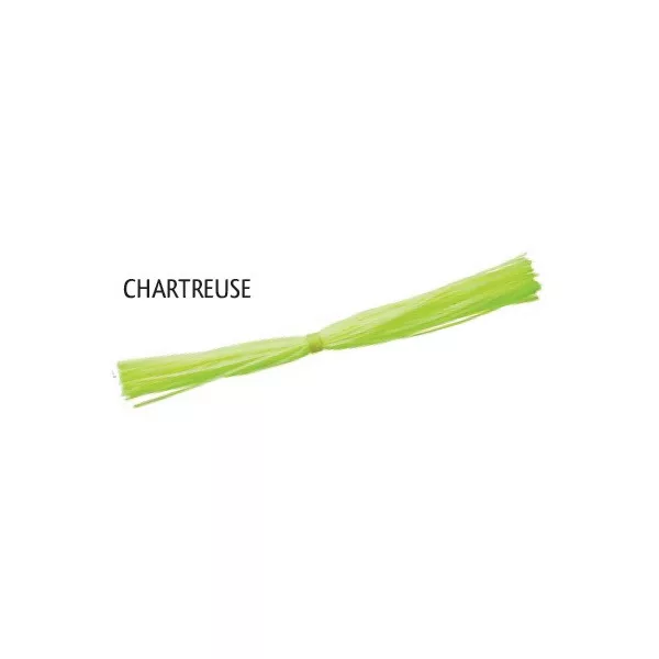 Rapture Spare Skirt Spinner & Jig Chartreuse Fustă de cauciuc Naluci Plastic