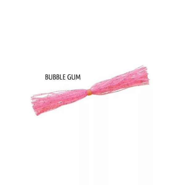 Rapture Spare Skirt Spinner & Jig Bubble Gum Fustă de cauciuc Naluci Plastic