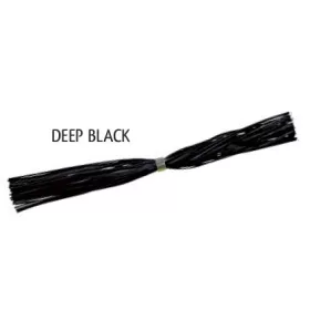   Rapture Spare Skirt Spinner & Jig Deep Black Fustă de cauciuc Naluci Plastic