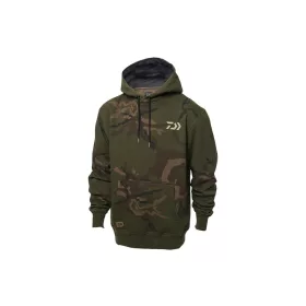 Daiwa Carp Camo Green Kapucnis Pulóver 3XL