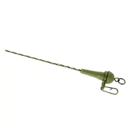   K-Karp DT Sleeve Rig 90cm Forfac verde cu inserție de plumb și agrafă de siguranță 2buc