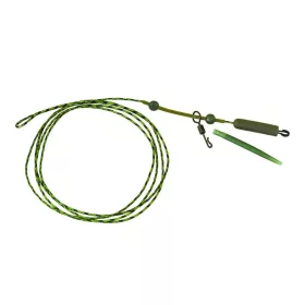   K-Karp DT Heli Rig 90cm Forfac verde cu inserție de plumb și agrafă de siguranță 2buc