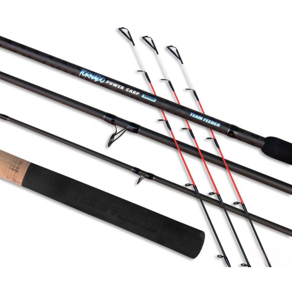 Team Feeder By Döme Tornado Power Carp 390XH Lansetă Feeder 390cm