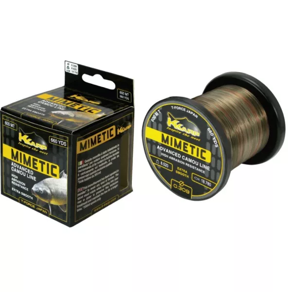 K-Karp Mimetic 600m 0,325mm Fir principal monofilament