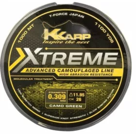   K-Karp Extreme Camo Gravel 1000m 0,30mm Monofil Fir principal