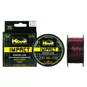   K-Karp Impact Shock Leader 100m 0,50mm Fir principal monofilament
