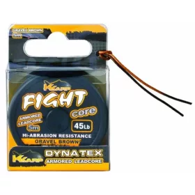 K-Karp Dyna Tex Fight Core 5m 45lb Camou Verde Fir de forfac