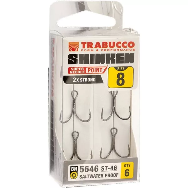 Trabucco Shinken ST-46 BN #10 Ancoră Triplă 6 buc