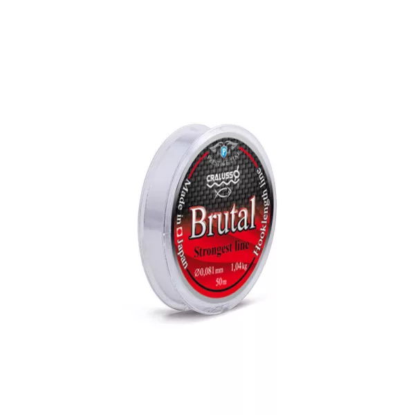 Cralusso - Forfac Brutal 50m - Fir de forfac - Fir monofilament - 0,16mm