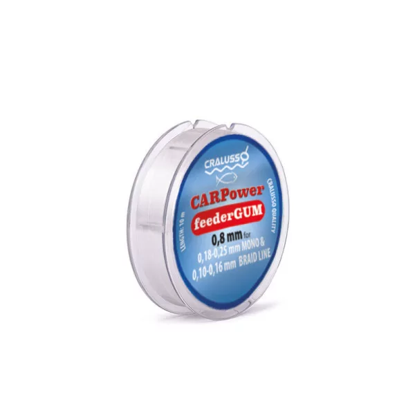 Cralusso - CARPower Feeder Gum 10m - Elastic de putere - 0,65mm
