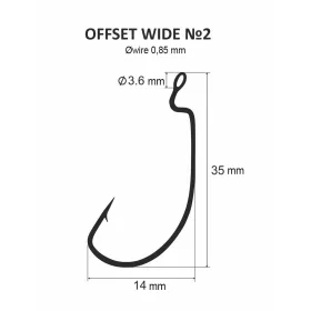 DS Offset wide Nr. 2. (5 buc./pachet)
