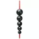 Cralusso - Plumb rotund centralizat cu tub protector 5buc/pachet - Plumb rotund - 12gr
