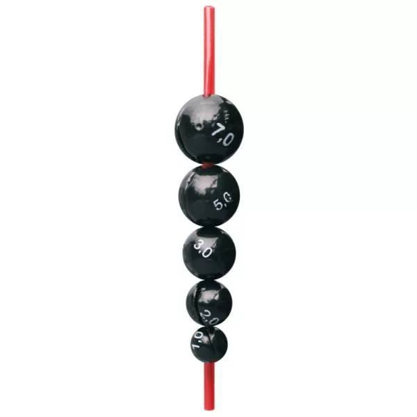 Cralusso Plumb Rotund Central cu Tub de Protecție 15gr 4 buc