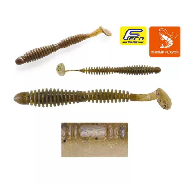 Tiemco Locoism Flexy Shad 8,9cm #225 GP Shad Plasztik Csali 7db