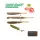 Tiemco Linkin Shad 7,6cm 133 Plasztik Csali 9db